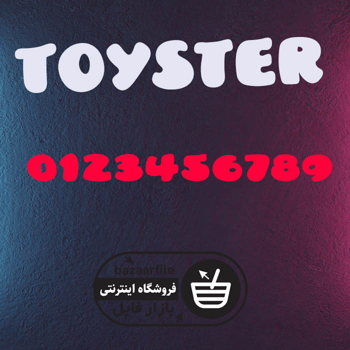 دانلود فونت انگلیسی Toyster