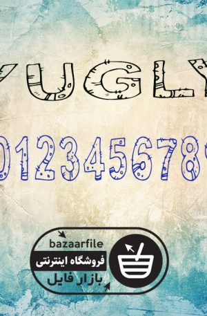 دانلود فونت انگلیسی YUGLY
