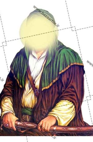 تصویر png قاب شمایل امام علی (ع)