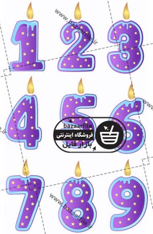 دانلود طرح png شمع