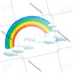 تصویر png رنگین کمان