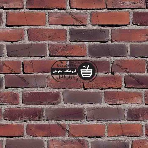 بکگراند دیوار آجر قرمز