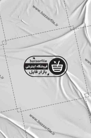 تکسچر کاغذ چسبانده شده با چین خوردگی