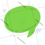 تصویر PNG حباب گفتگو