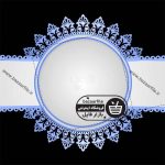 تصویر قاب گرد برف ریز تزئینی زمستانی